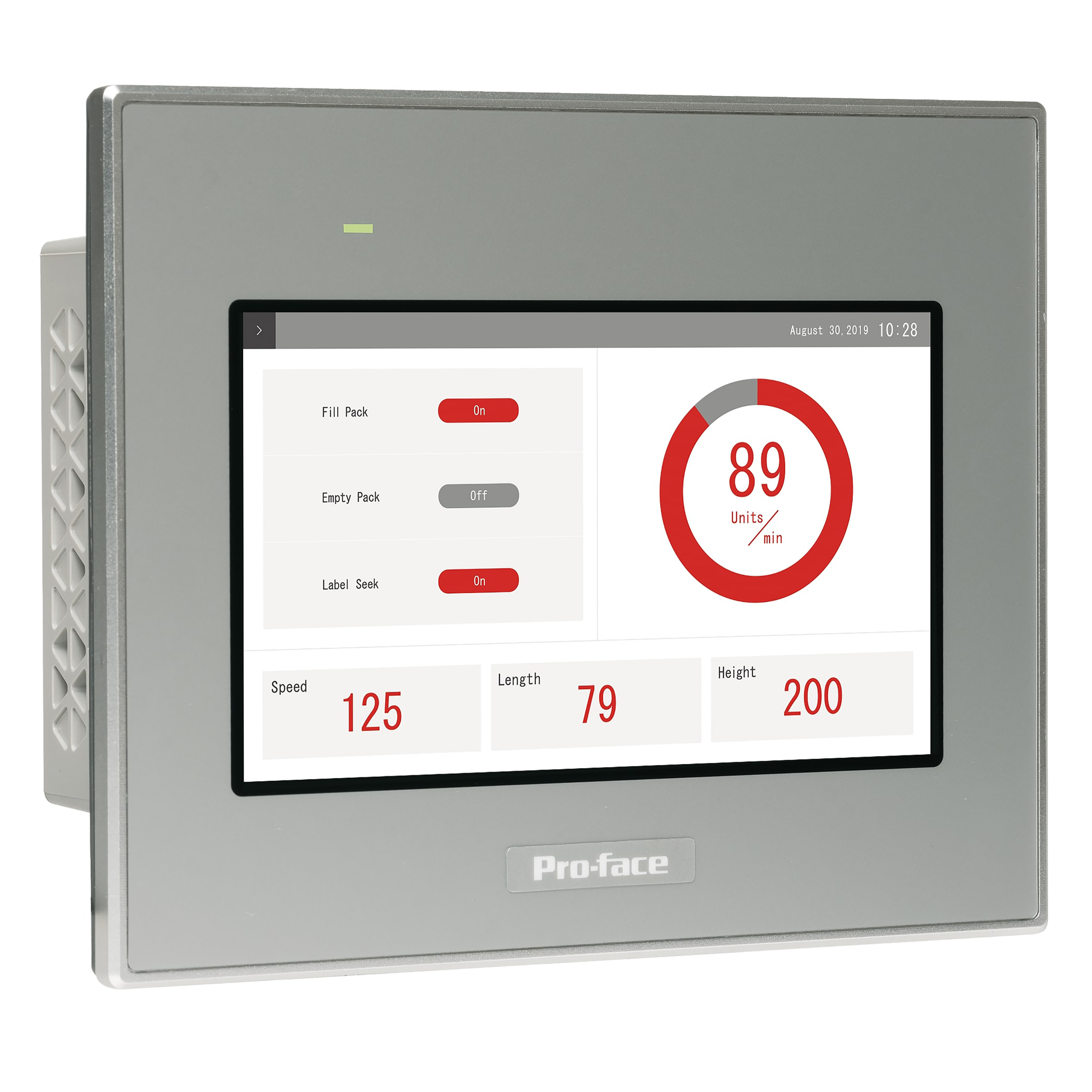 SCHNEIDER ELECTRIC - PRO-FACE 4  WIDE BASIC WEB PANEL