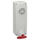 SCHNEIDER ELECTRIC - Presa da parete interbloccata Unika IP65 63A 380V 3P+N+T