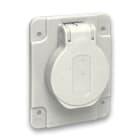 SCHNEIDER ELECTRIC - Presa da incasso Schuko 10-16A 250V 2P+T laterle blu 65x85