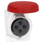 SCHNEIDER ELECTRIC - Presa fissa BT da incasso inclinata IP67 16A 380V 3PT cablaggio rapido