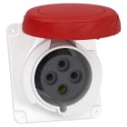 SCHNEIDER ELECTRIC - Presa fissa BT da incasso inclinata IP67 32A 380V 3PT cablaggio rapido