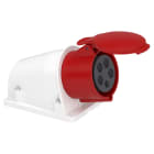 SCHNEIDER ELECTRIC - Presa BT da parete small IP44 32A 380V 3P+N+T a cabl.rapido