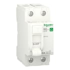 SCHNEIDER ELECTRIC - Interruttore differenziale (RCCB), Resi9, 2P, 25 A, 300 mA, Tipo AC, selettivo