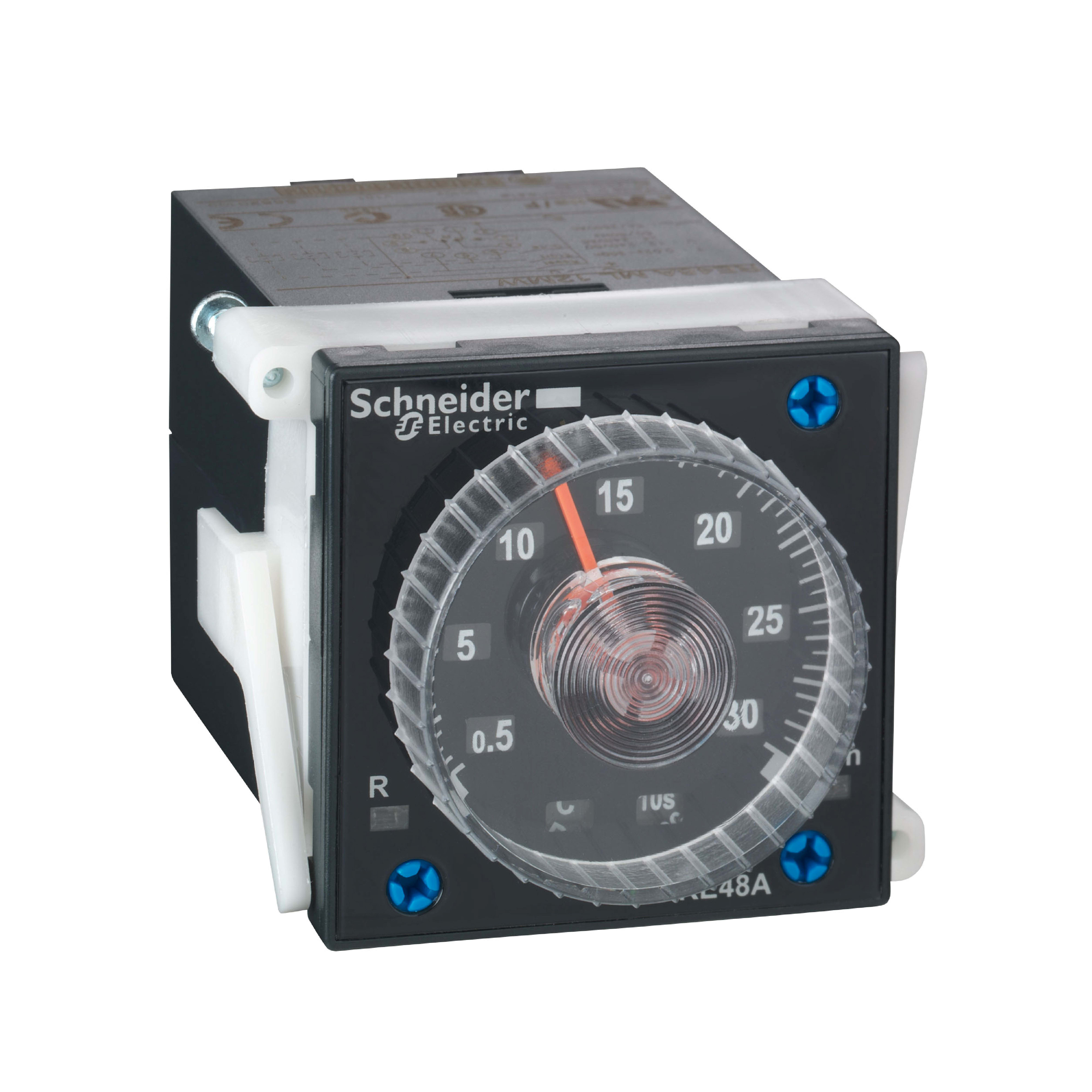 SCHNEIDER ELECTRIC - Relè temporizzato ritardo - 2 funzioni - 0,02 S..300 H - 24-240 VAC - 2 NC-NO