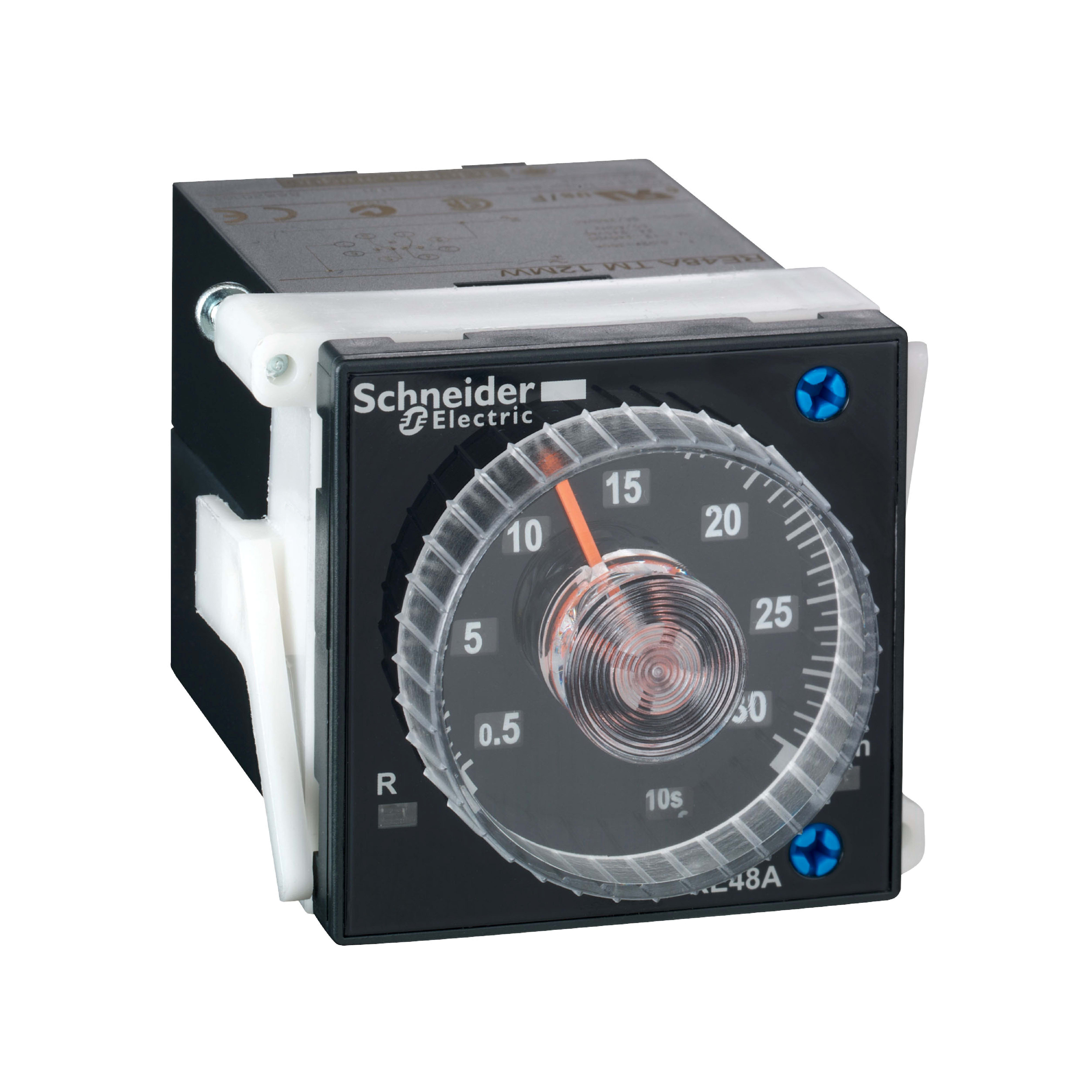 SCHNEIDER ELECTRIC - Relè temporizzato ritardo attivazione - 0,02 S..300 H - 24..240 VAC - 2 NC-NO