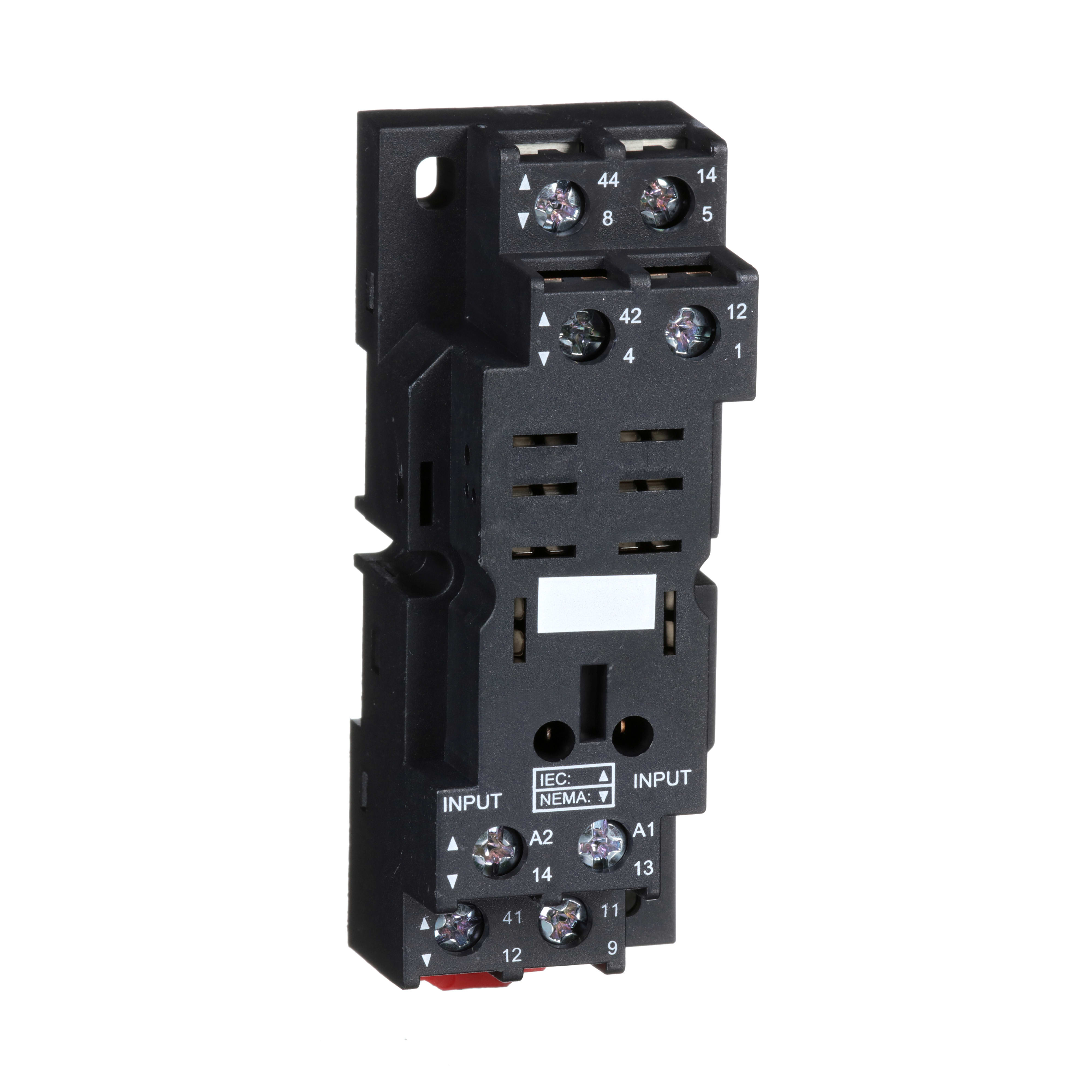 SCHNEIDER ELECTRIC - Base RPZ - contatto misto - 16 A - <.lt-> 250V - term. a vite - per relè RXM2