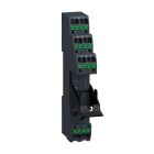 SCHNEIDER ELECTRIC - Base push-in RSZ con staffa di mantenimento, 10 A , per relè RSB2