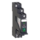 SCHNEIDER ELECTRIC - Relè RXG - pulsante test+LED pre-montato - base-1NC-NO 10A 24Vcc + diodo