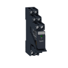 SCHNEIDER ELECTRIC - Relè RXG con LED , pre-montato con base-2NC-NO 5A 230VAC + varistore