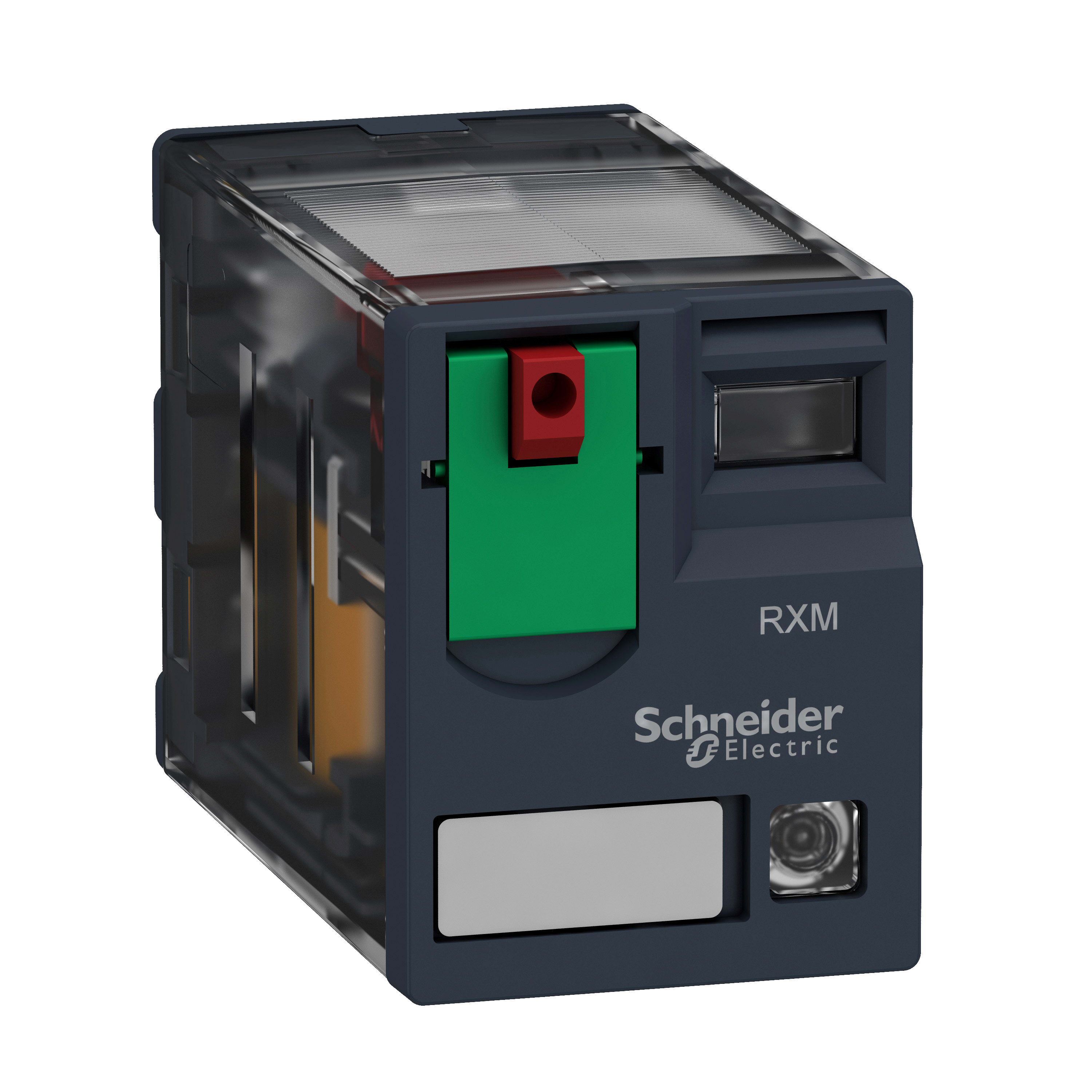 SCHNEIDER ELECTRIC - Relè miniatura - Zelio RXM - 4 NC-NO - 24 VAC - 3 A - con led