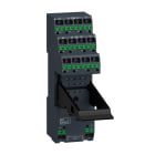 SCHNEIDER ELECTRIC - Base push-in RXZ con staffa di mantenimento, 12A-6A , per relè RXM2-RXM4