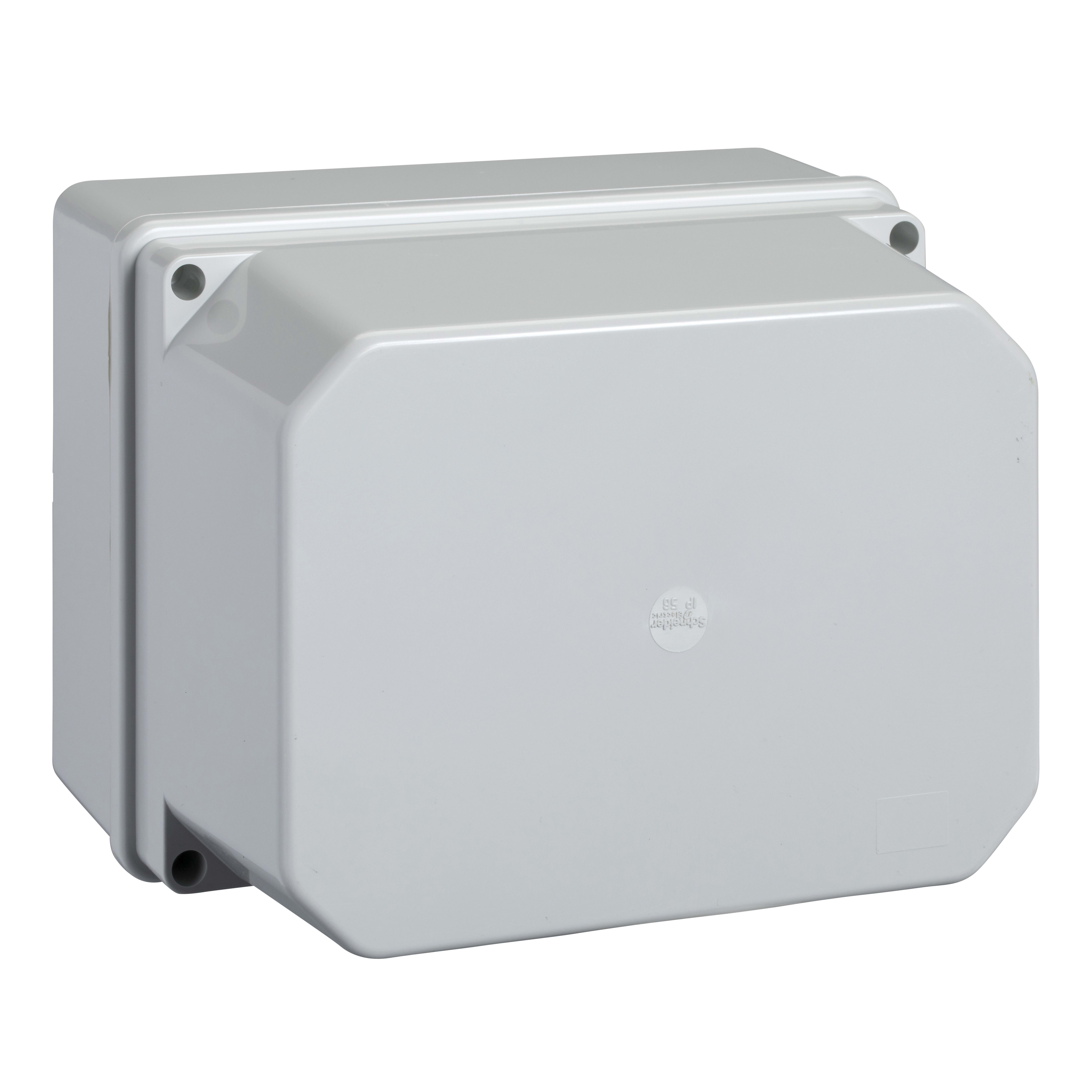 SCHNEIDER ELECTRIC - Scatola derivazione Pilote IP56 190x140x140 lati lisci coperchio alto