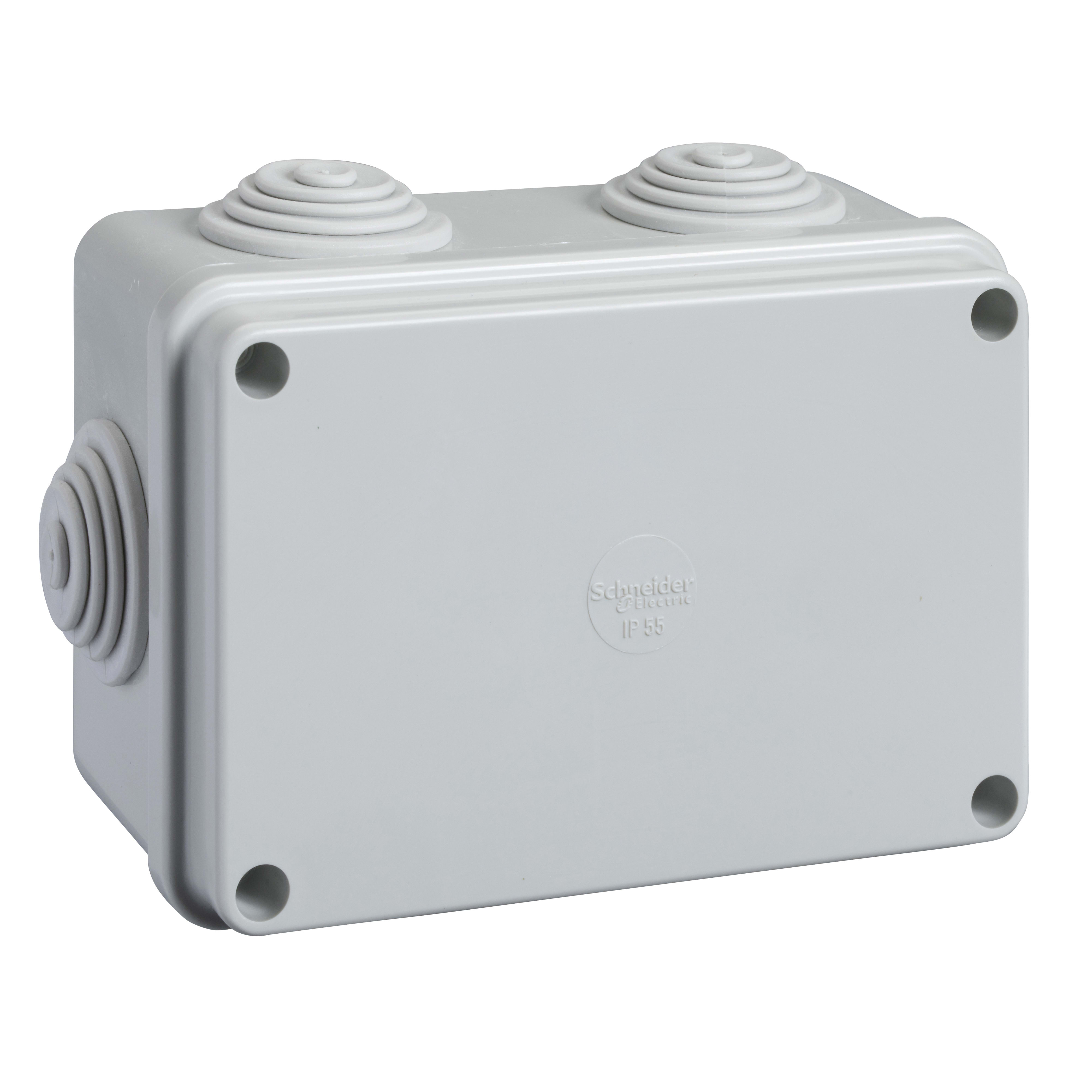 SCHNEIDER ELECTRIC - Scatola derivazione Pilote IP55 120x 80x50 entrate stagne 6xdiametro 25