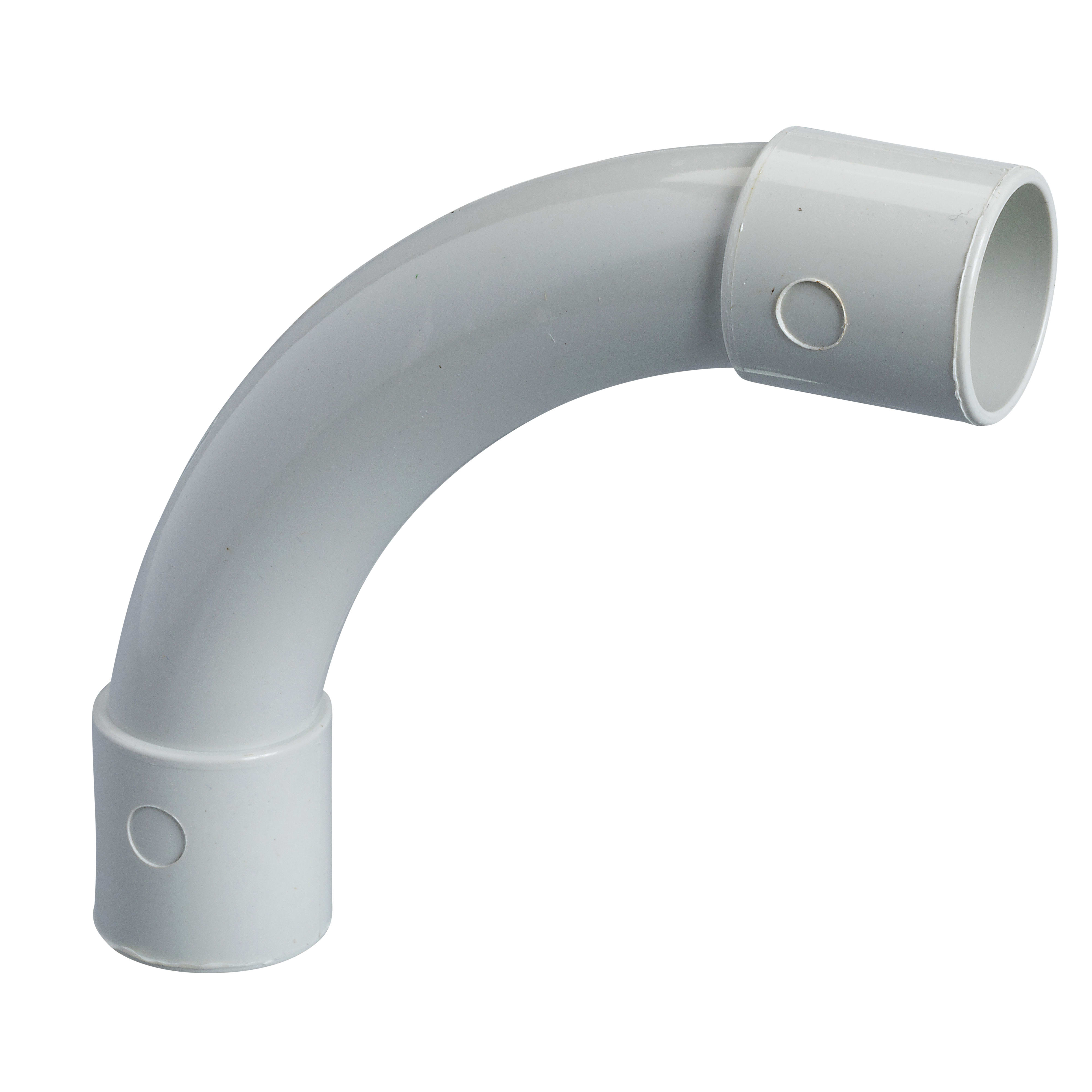 SCHNEIDER ELECTRIC - Curva a 90° NC25 tubo-tubo IP40 per tubi diametro esterno 25mm - [prezzo per 100 pz]