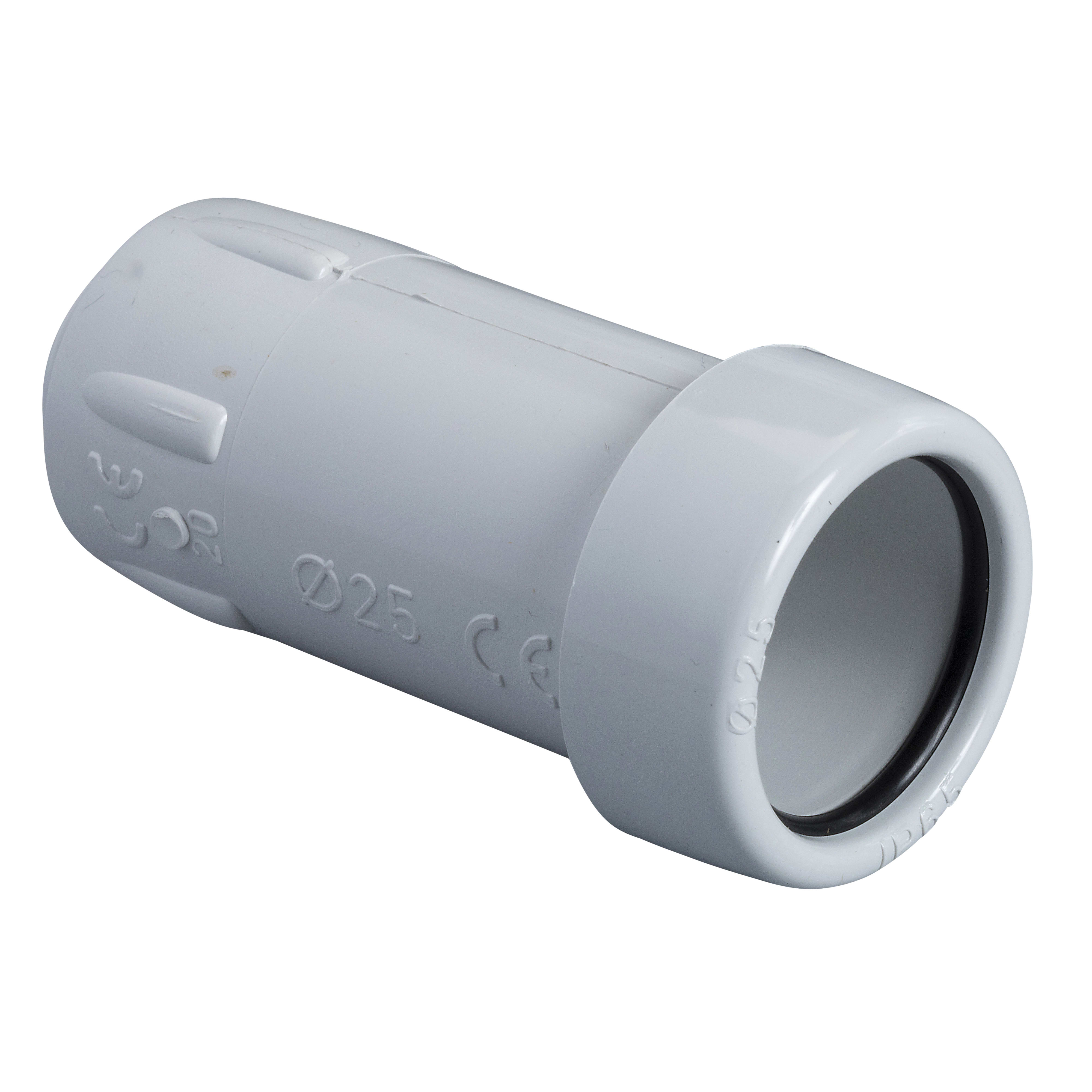 SCHNEIDER ELECTRIC - Raccordo RTGP25 tubo-guaina IP67 tubi diametro est. 25mm, guaine diametro interruttore 20mm - [prezzo per 100 pz]