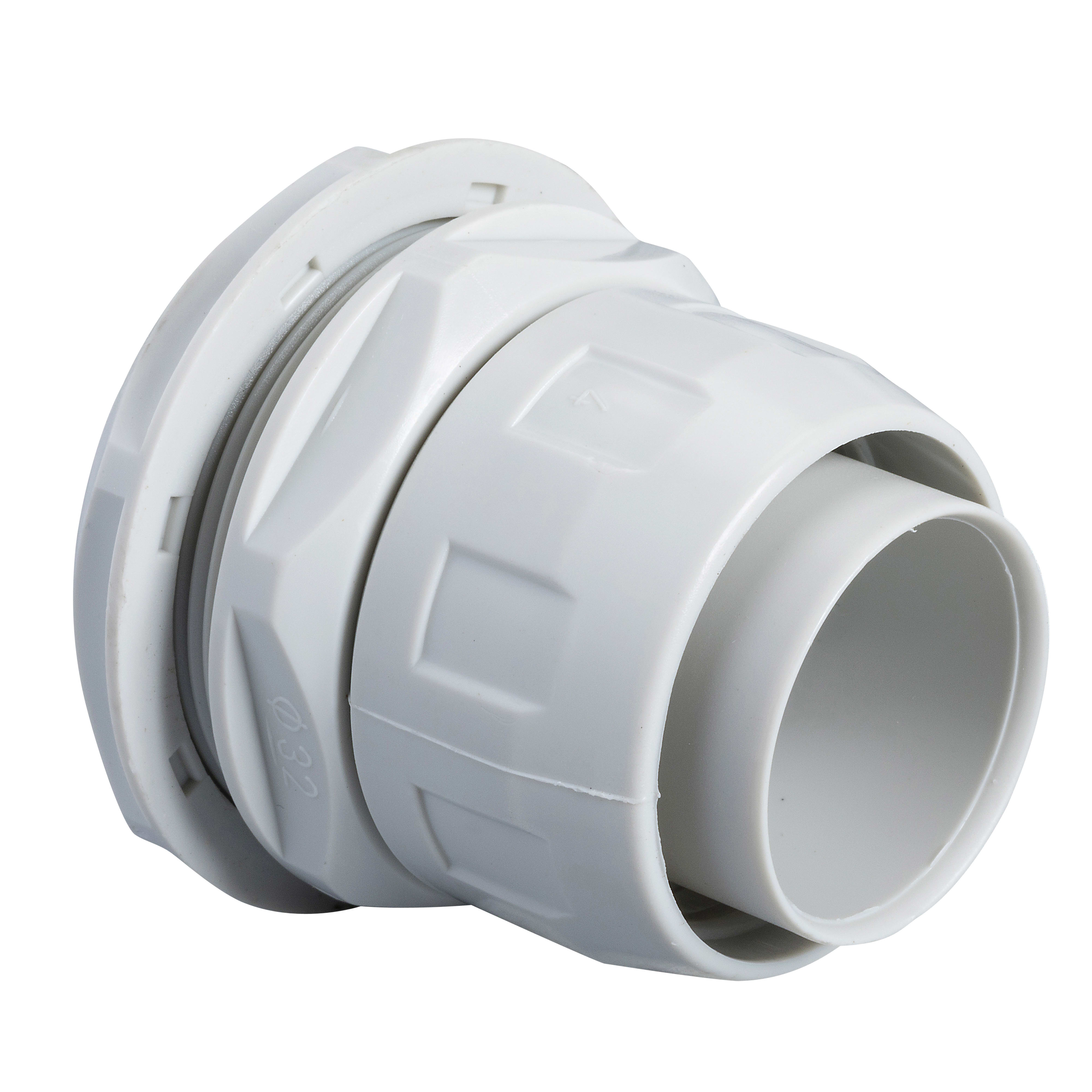 SCHNEIDER ELECTRIC - Raccordo guaina-scatola RGP32 guaina diametro Interruttore 32mm passo PG36 - [prezzo per 100 pz]
