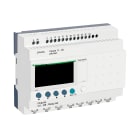 SCHNEIDER ELECTRIC - Smart relay compatto Zelio Logic - 20 I/O - 24 V CA - Orologio - Display