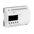 SCHNEIDER ELECTRIC - Smart relay modulare Zelio Logic - 24 I-O - 24 V CA - Orologio - Display