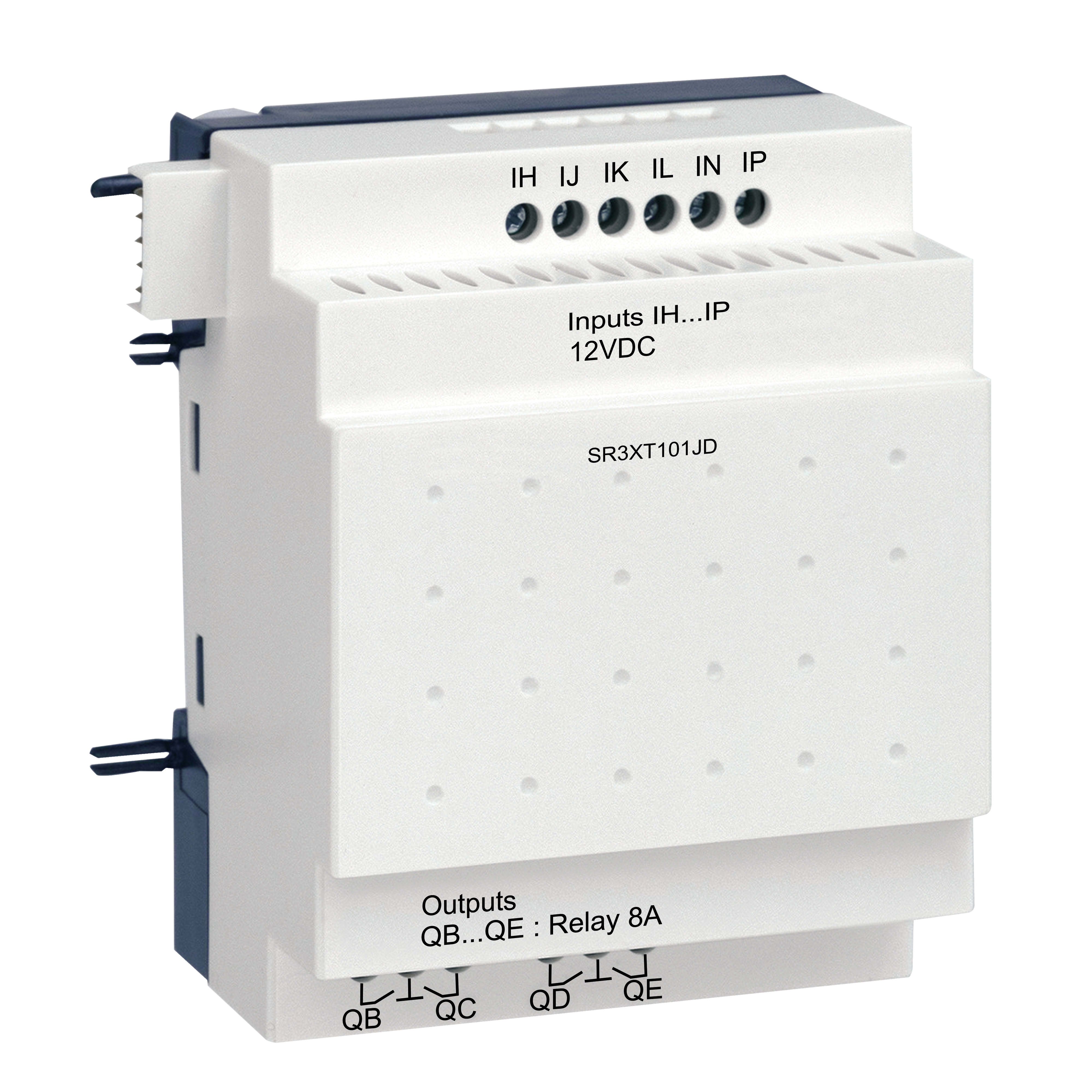 SCHNEIDER ELECTRIC - Modulo espansione I-O discreto - 10 I-O - 12 V CC - Per Zelio Logic