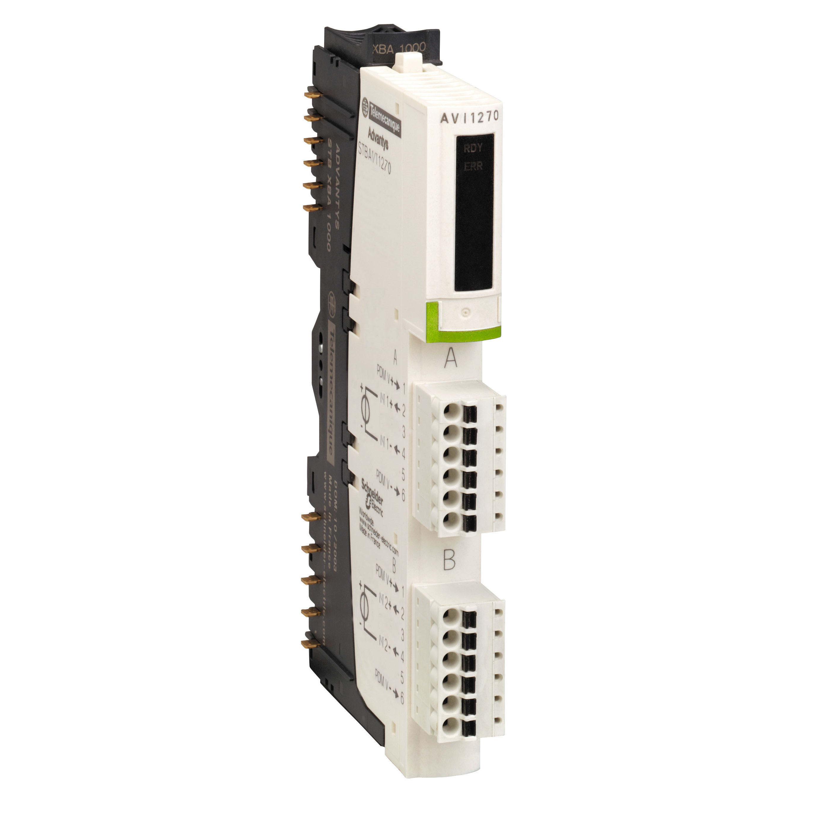 SCHNEIDER ELECTRIC - Kit ingresso analogico standard - Advantys STB - +-- 10 V - 2 I - 11 bit + segno