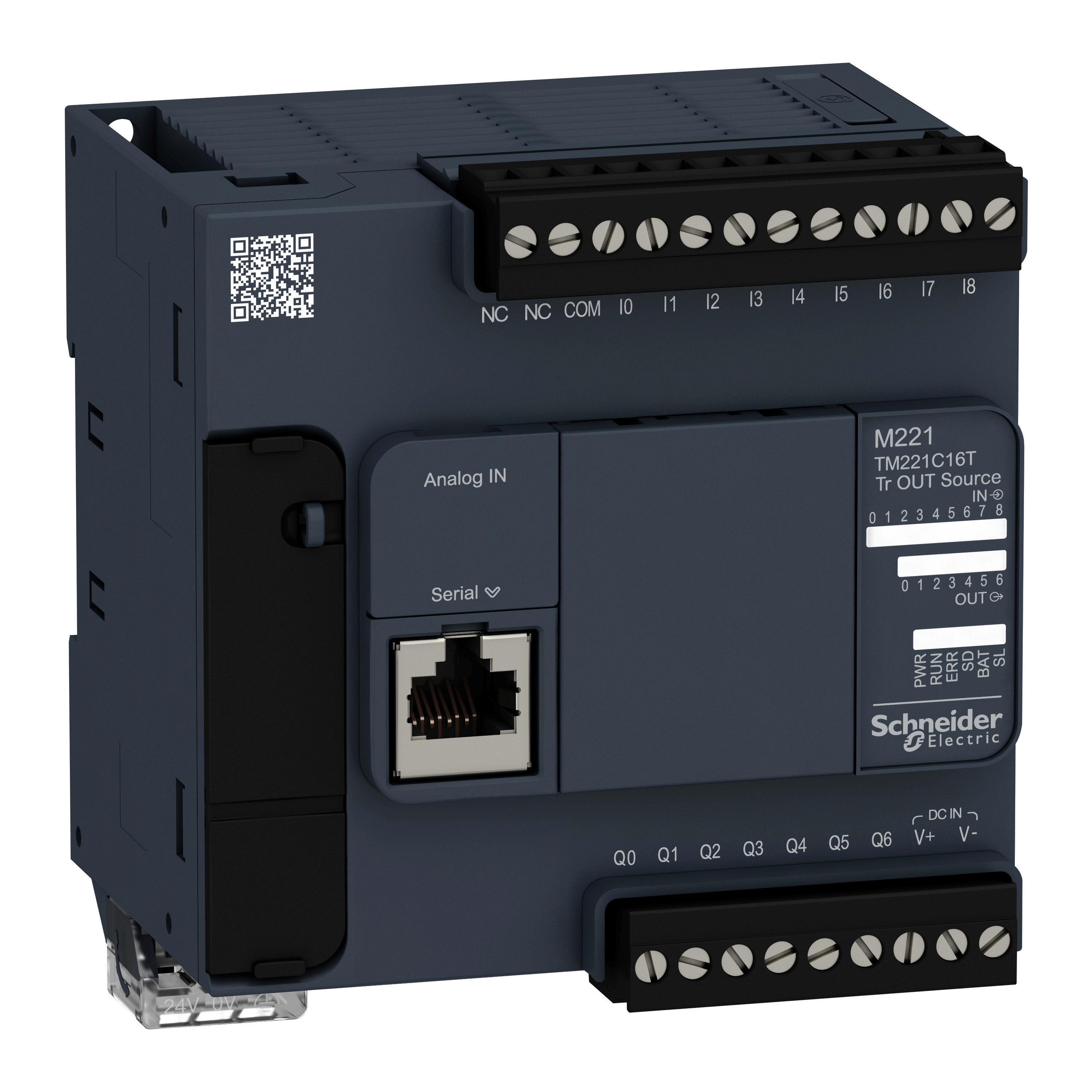 SCHNEIDER ELECTRIC - Controllore M221 16 I-O transistor PNP