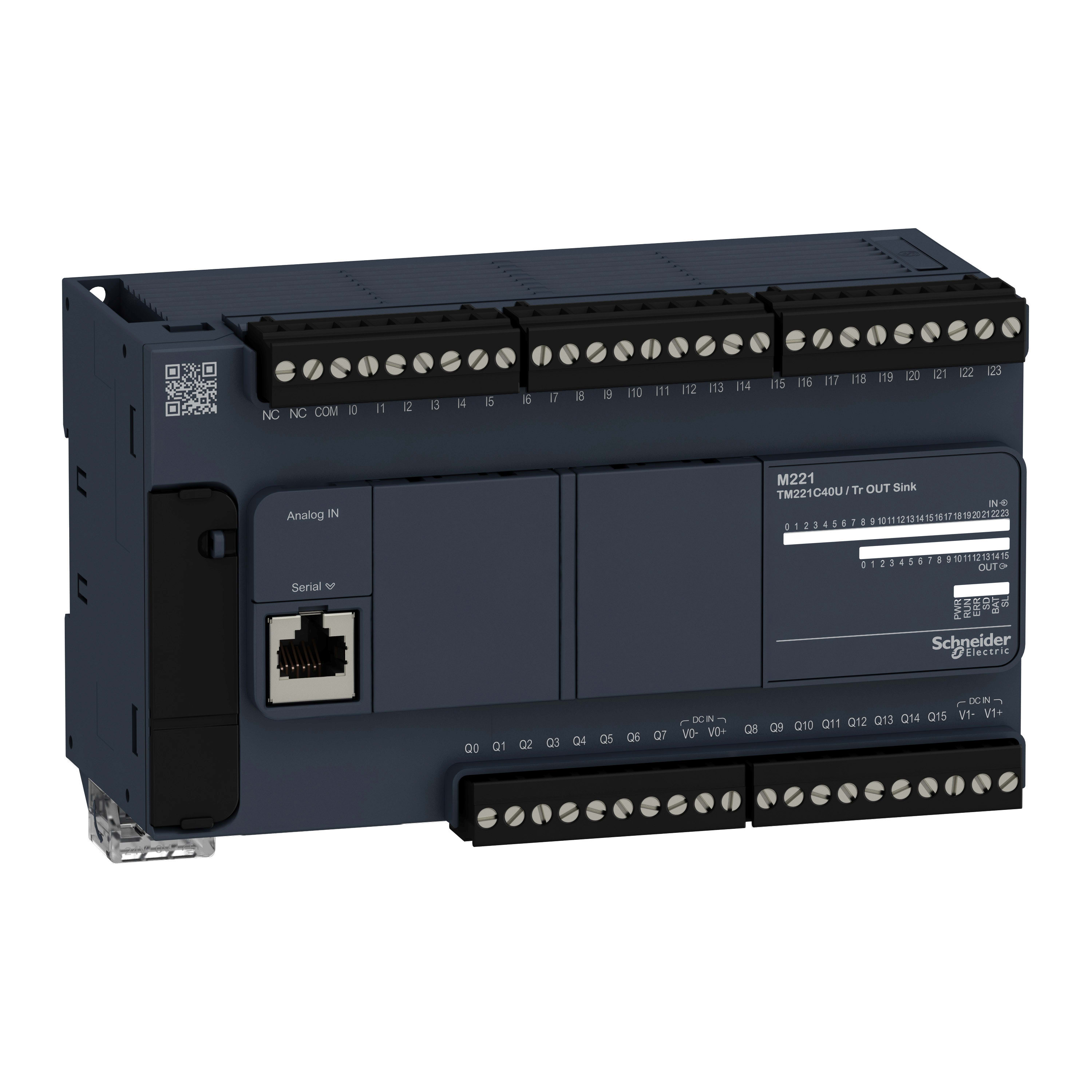 SCHNEIDER ELECTRIC - Controllore M221 40 I-O transistor NPN