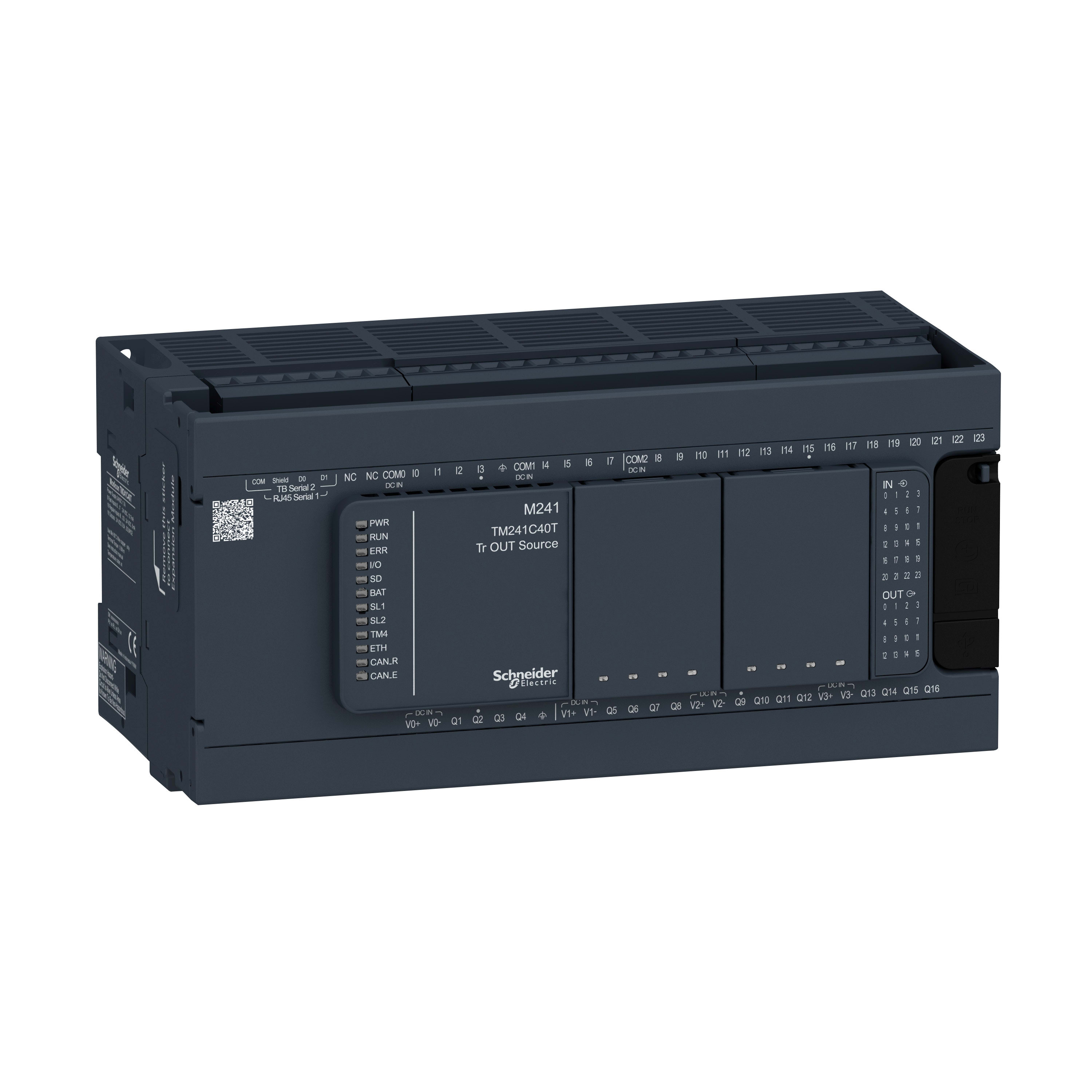 SCHNEIDER ELECTRIC - Controllore M241 40 I-O transistor PNP