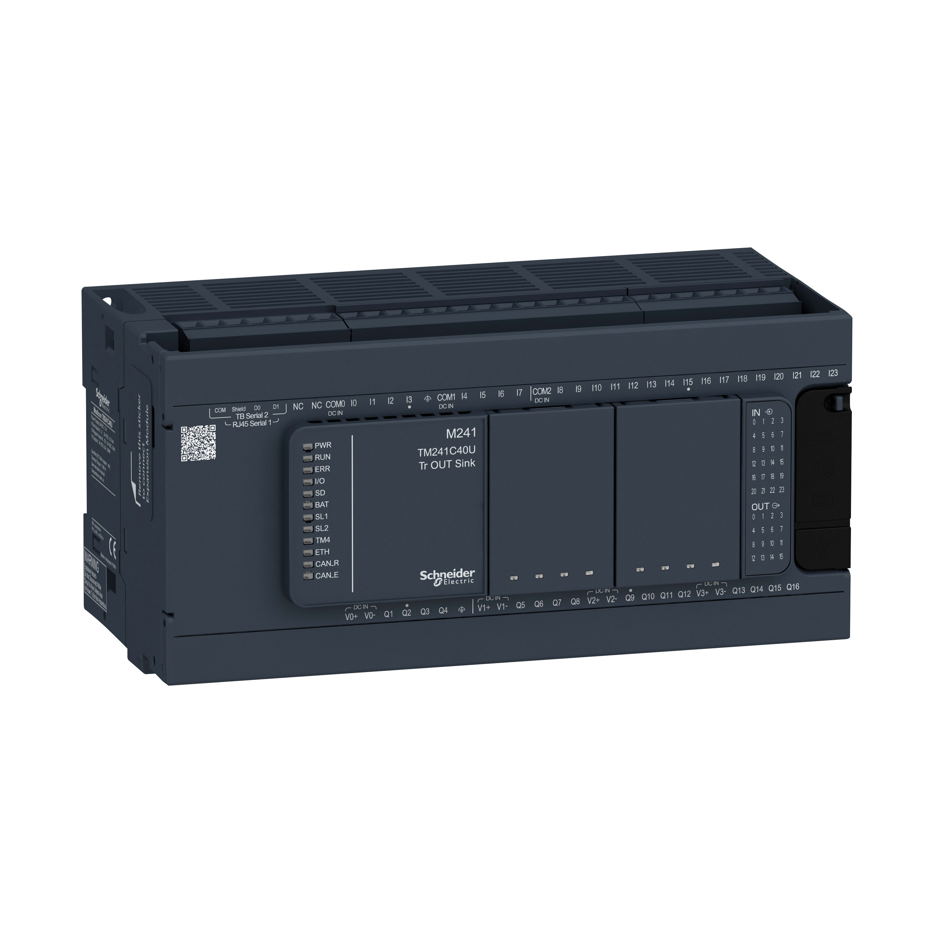 SCHNEIDER ELECTRIC - Controllore M241 40 I-O transistor NPN