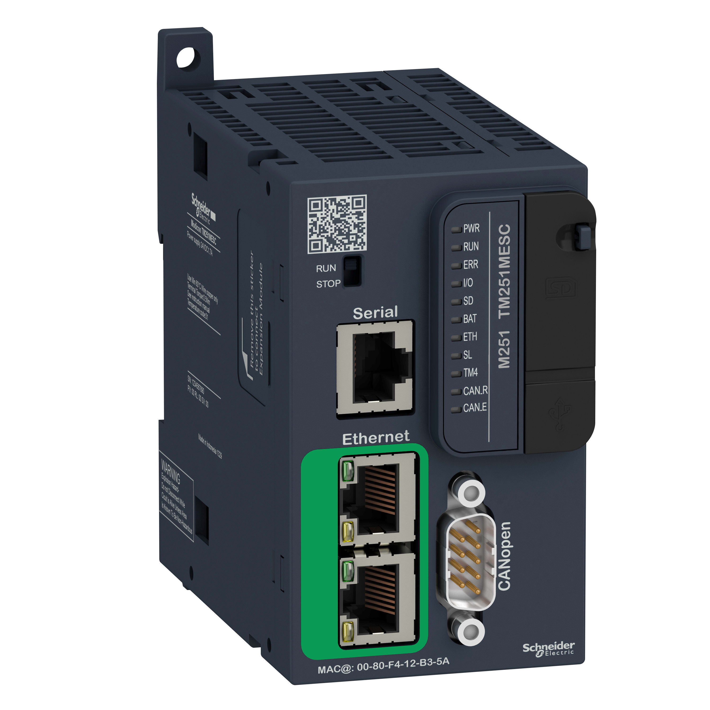SCHNEIDER ELECTRIC - Controllore M251 Ethernet, CAN
