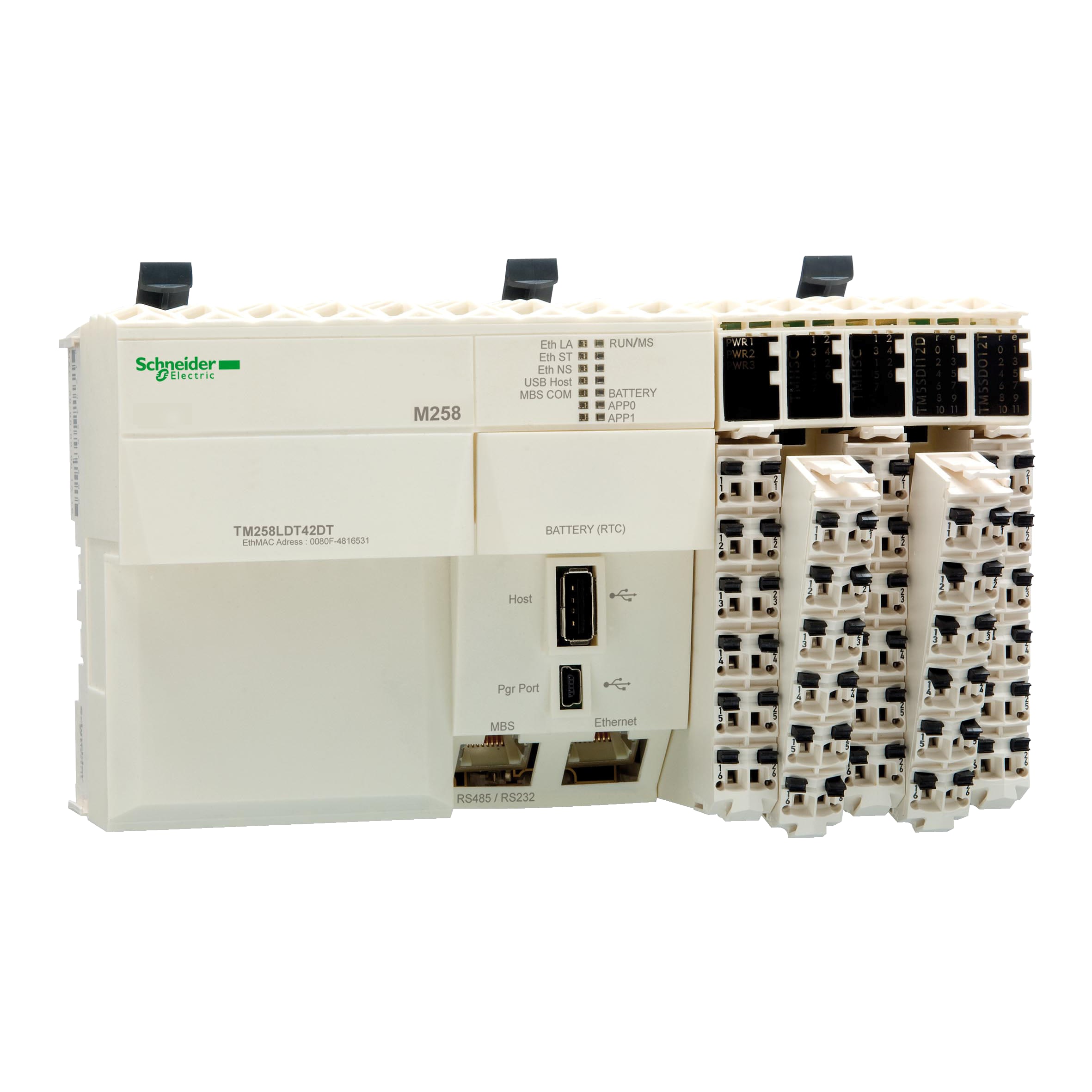 SCHNEIDER ELECTRIC - Base compatta M258 - 42 I-O - 24 Vcc
