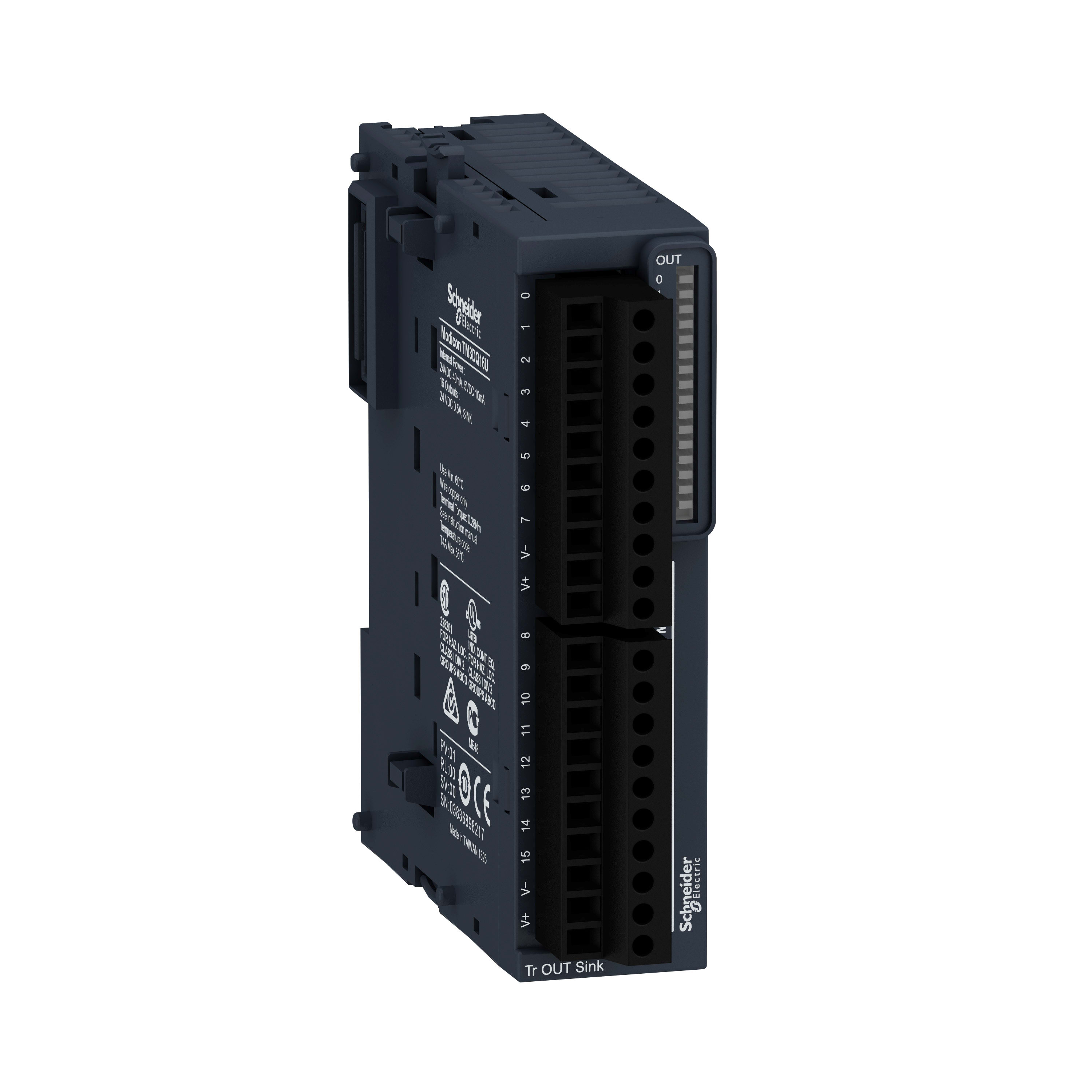 SCHNEIDER ELECTRIC - Modulo TM3 - 16 output transistor NPN