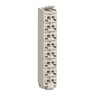 SCHNEIDER ELECTRIC - Morsettiera - 16 contatti - bianco - 1 pz