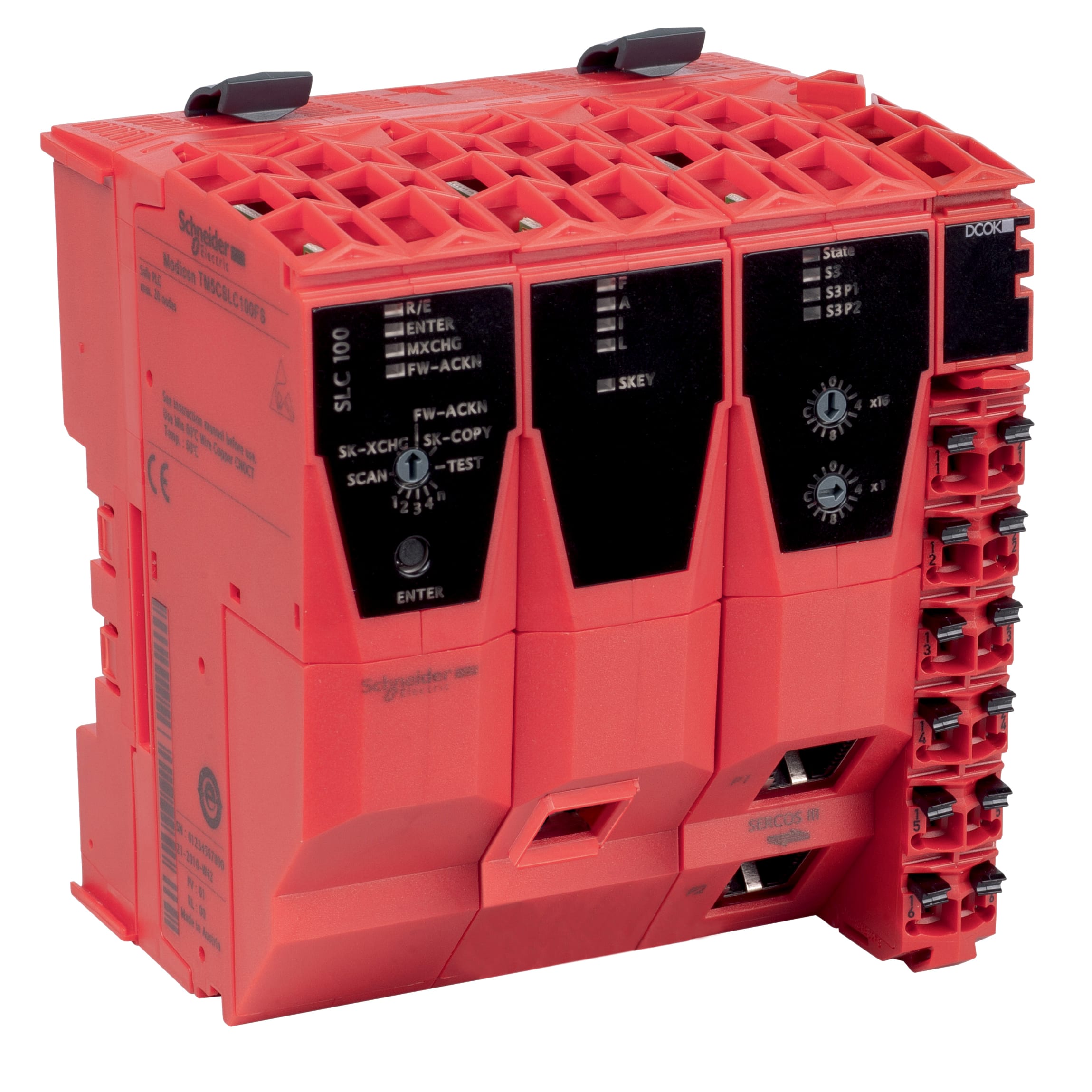 SCHNEIDER ELECTRIC - Controllore di sicurezza, Modicon TM5 safety, Sercos III interfaccia - SLC 200 - 100 nodi