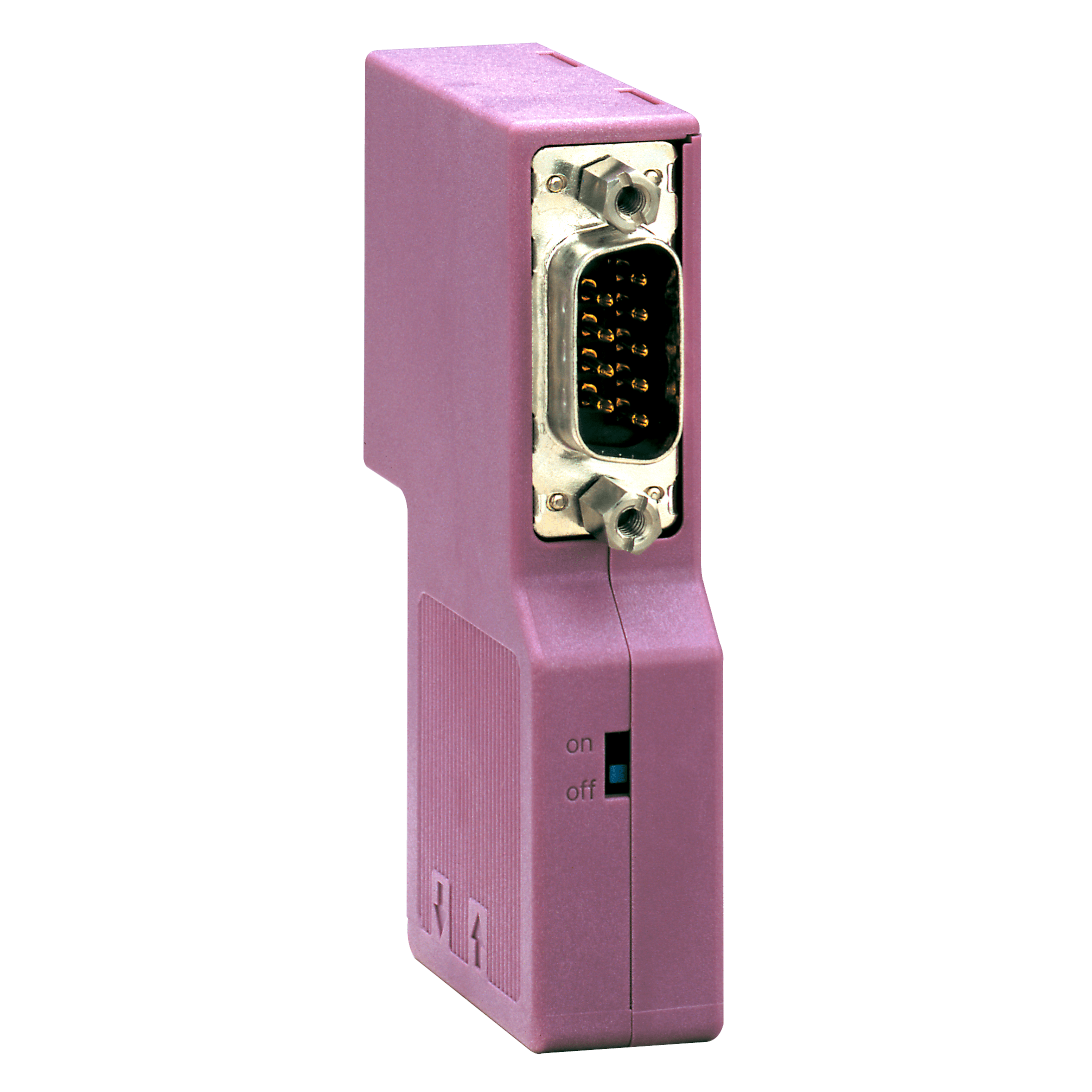 SCHNEIDER ELECTRIC - Connettore femmina SUB-D9 CANopen - IP20 - Ang. a 90° c- conn. SUB-D9 agg.