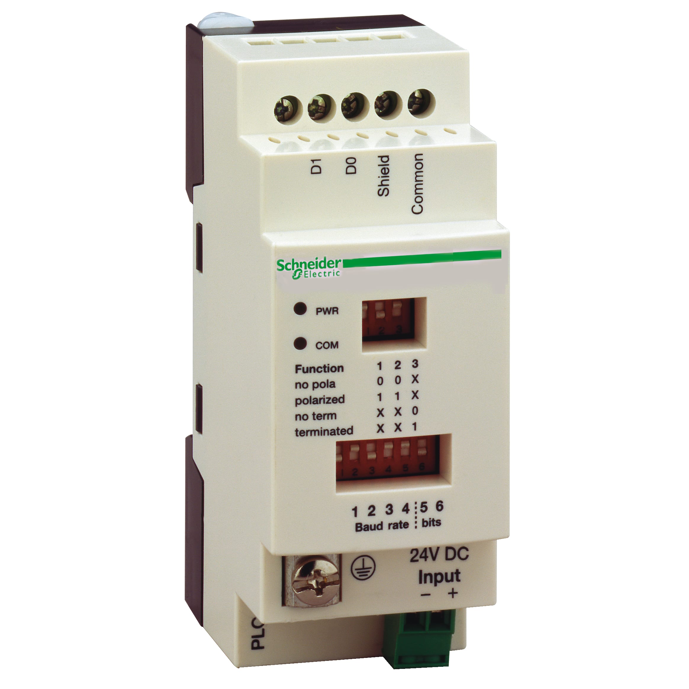SCHNEIDER ELECTRIC - Scatola d'isolamento der. conn. Ser. - Per PLC Twido - Mors. a vite - 2 RJ45