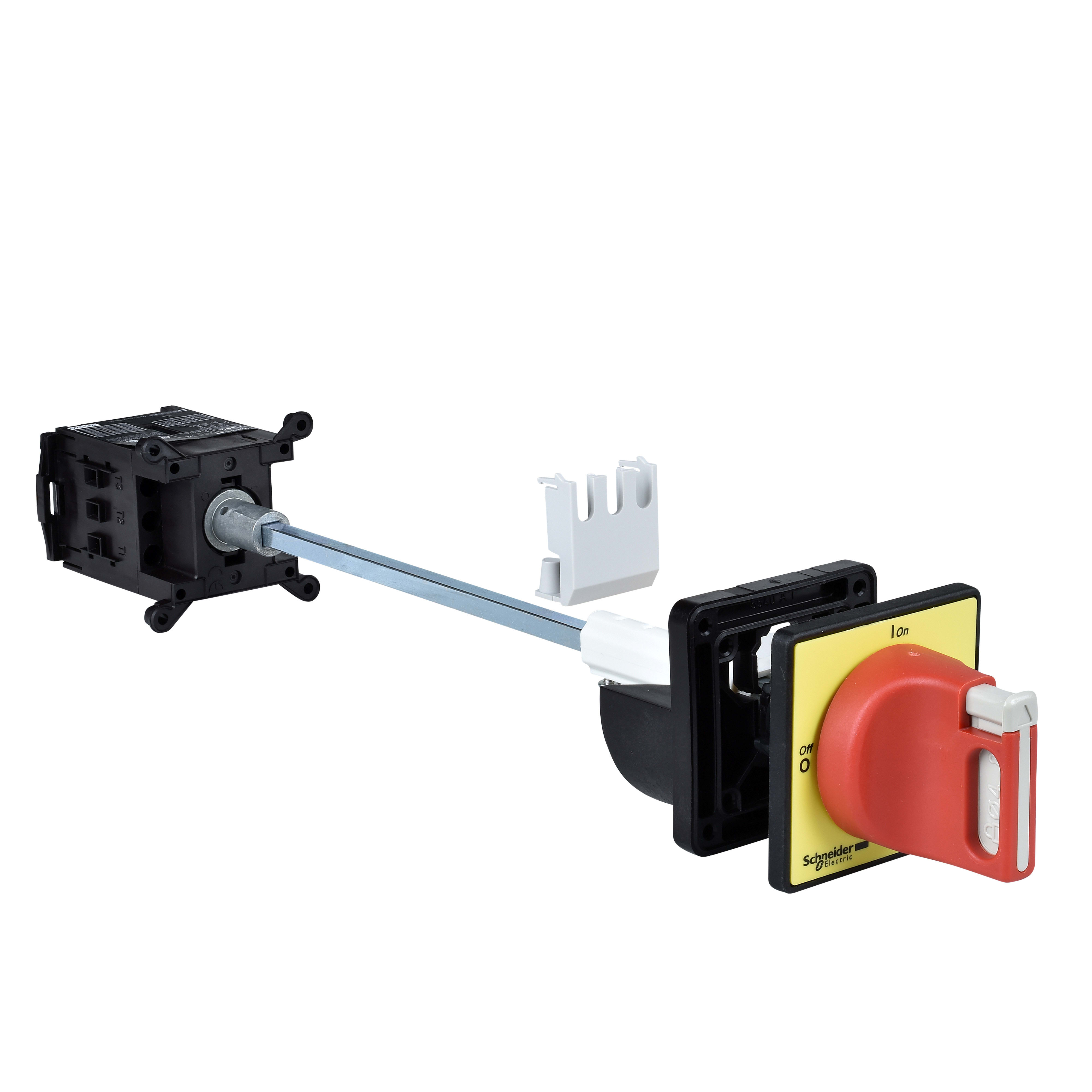 SCHNEIDER ELECTRIC - Inter. sez. emerg. Mini Vario VCCDN - 3 poli - 20 A - manovra rossa lucch.