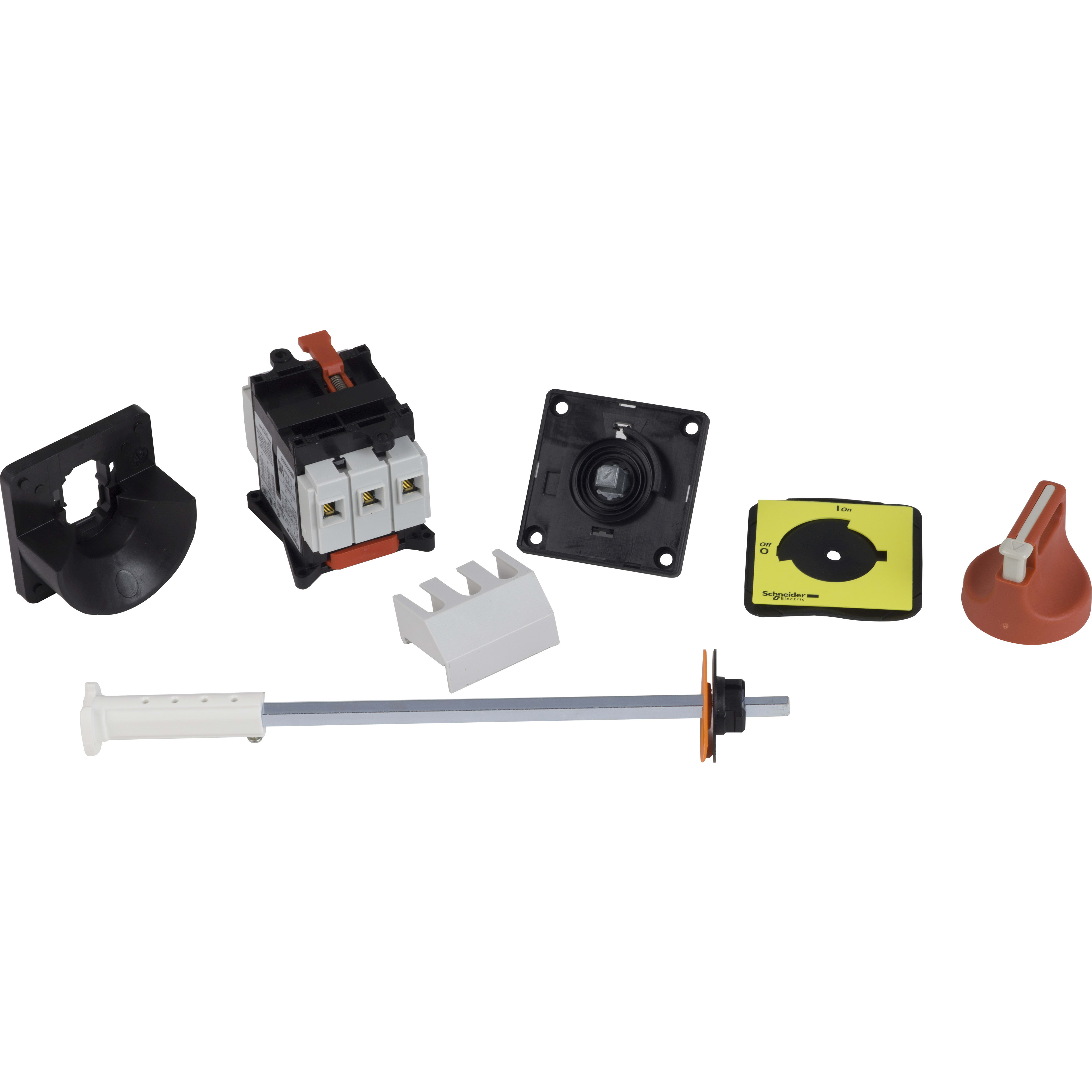 SCHNEIDER ELECTRIC - Interruttore sezionatore di emergenza Vario VCCF - 3 poli - 32 A - manovra rossa lucchettabile