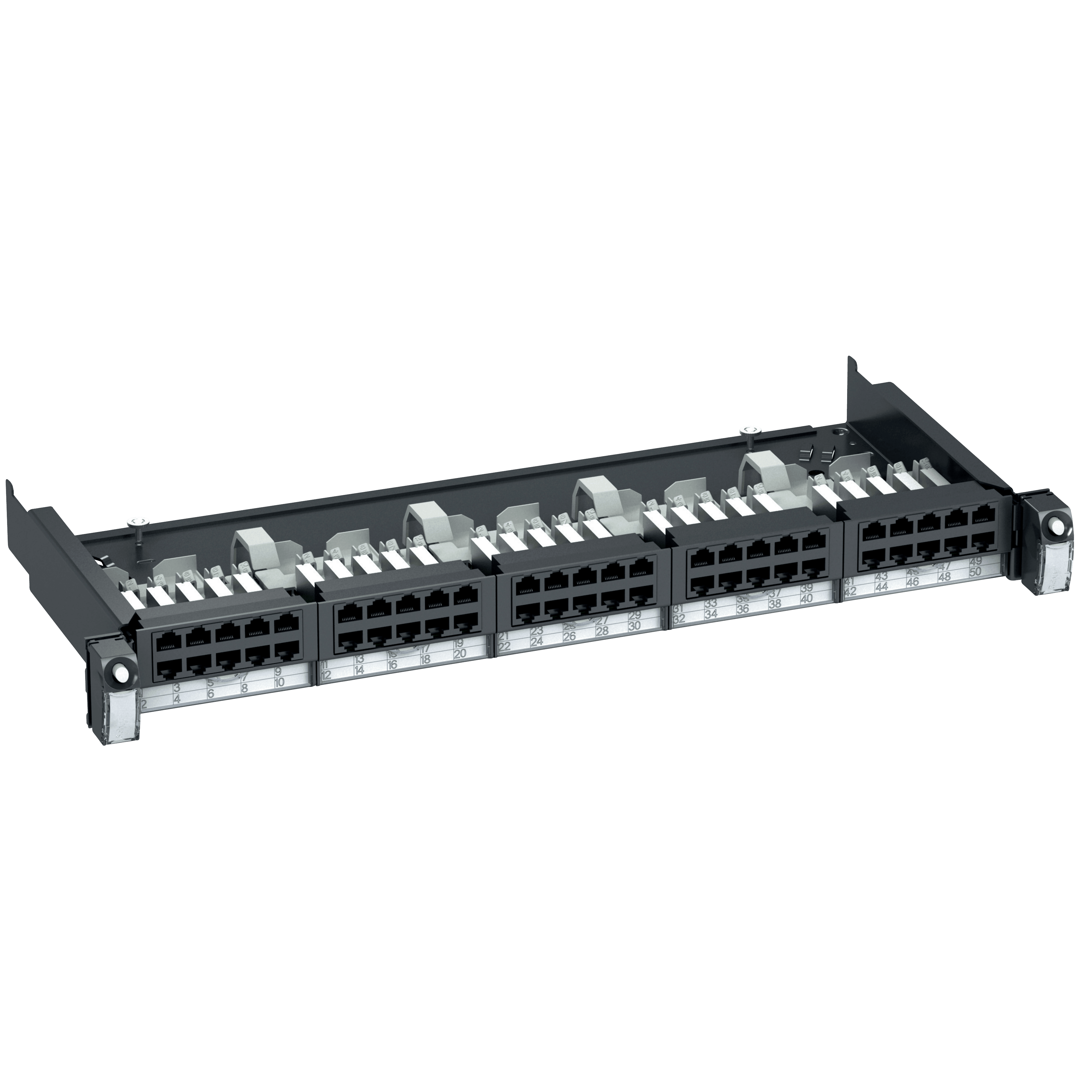 SCHNEIDER ELECTRIC - Pannello fonia Actassi 19'', 50 prese