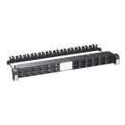 SCHNEIDER ELECTRIC - Actassi patch panel angolare con 24 RJ45 cat.6a FTP