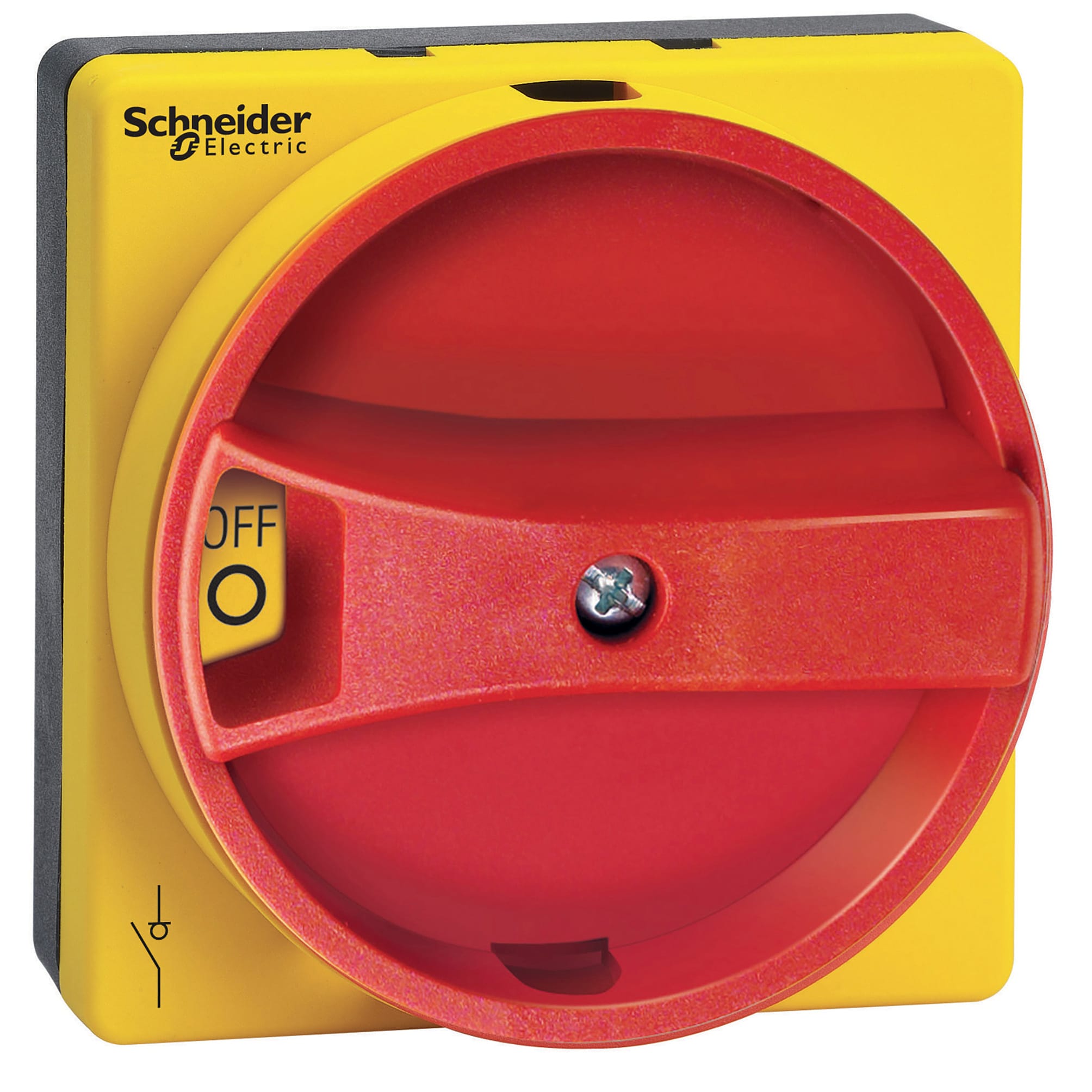 SCHNEIDER ELECTRIC - TeSys VLS - rec. rot. handle - screwfixing - red - shaft 5 mm - 65x65 mm