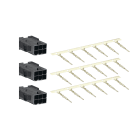 SCHNEIDER ELECTRIC - LXM28 kit 3 connettori motore 40-60-80mm con freno