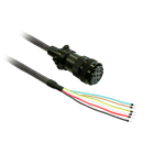 SCHNEIDER ELECTRIC - BCH2 cavo motore 5mt, 1,3mm connettore MIL con freno