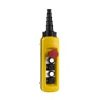 SCHNEIDER ELECTRIC - Pulsantiera pensile XAC-A - 4 pulsanti - 1 pulsante arresto di emergenza