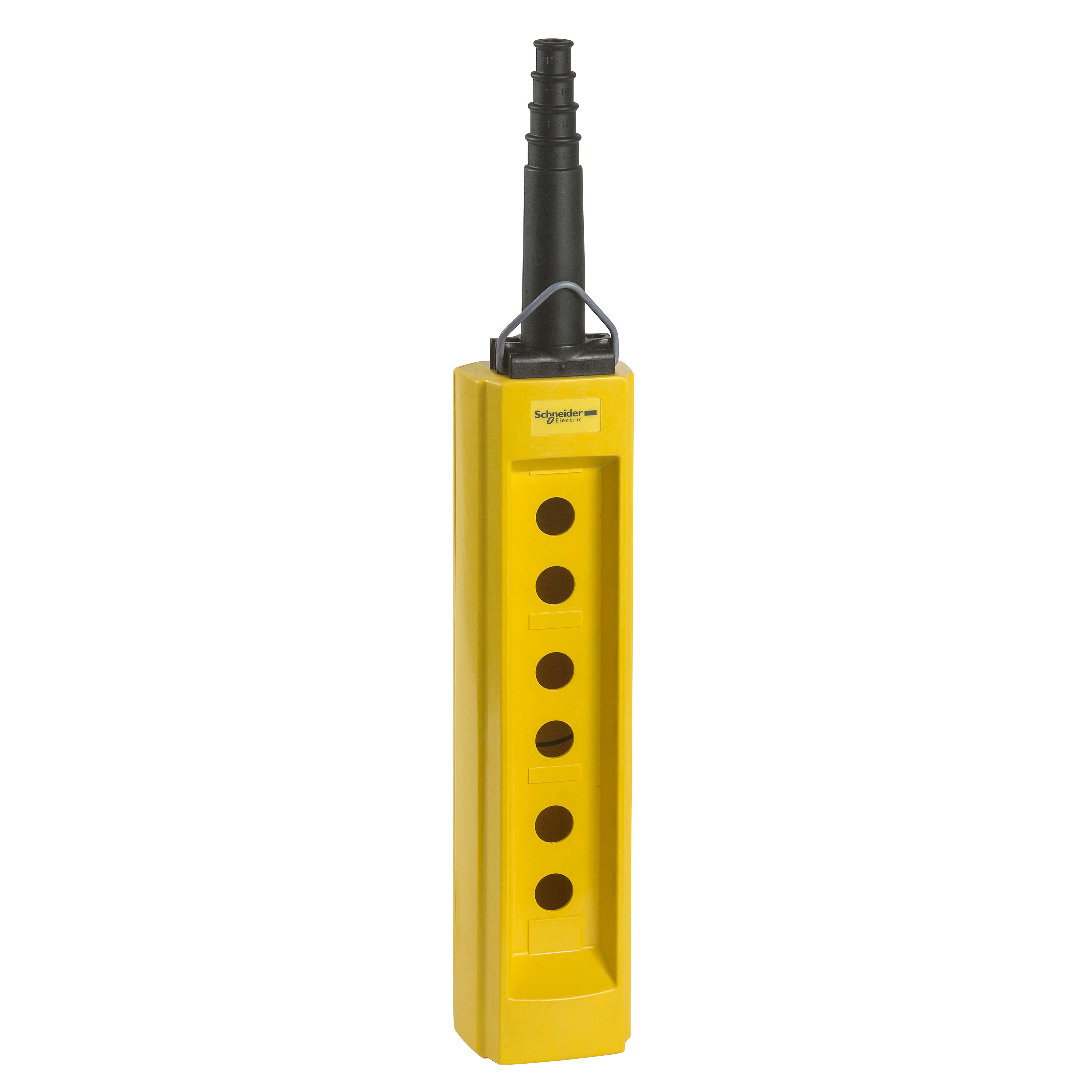 SCHNEIDER ELECTRIC - Pulsantiera pensile vuota XAC-B - 6 fori + 1 nella base