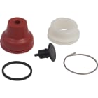 SCHNEIDER ELECTRIC - Testa pulsante con cappuccio xac-b - nero - 16 mm, –40-+70 °C