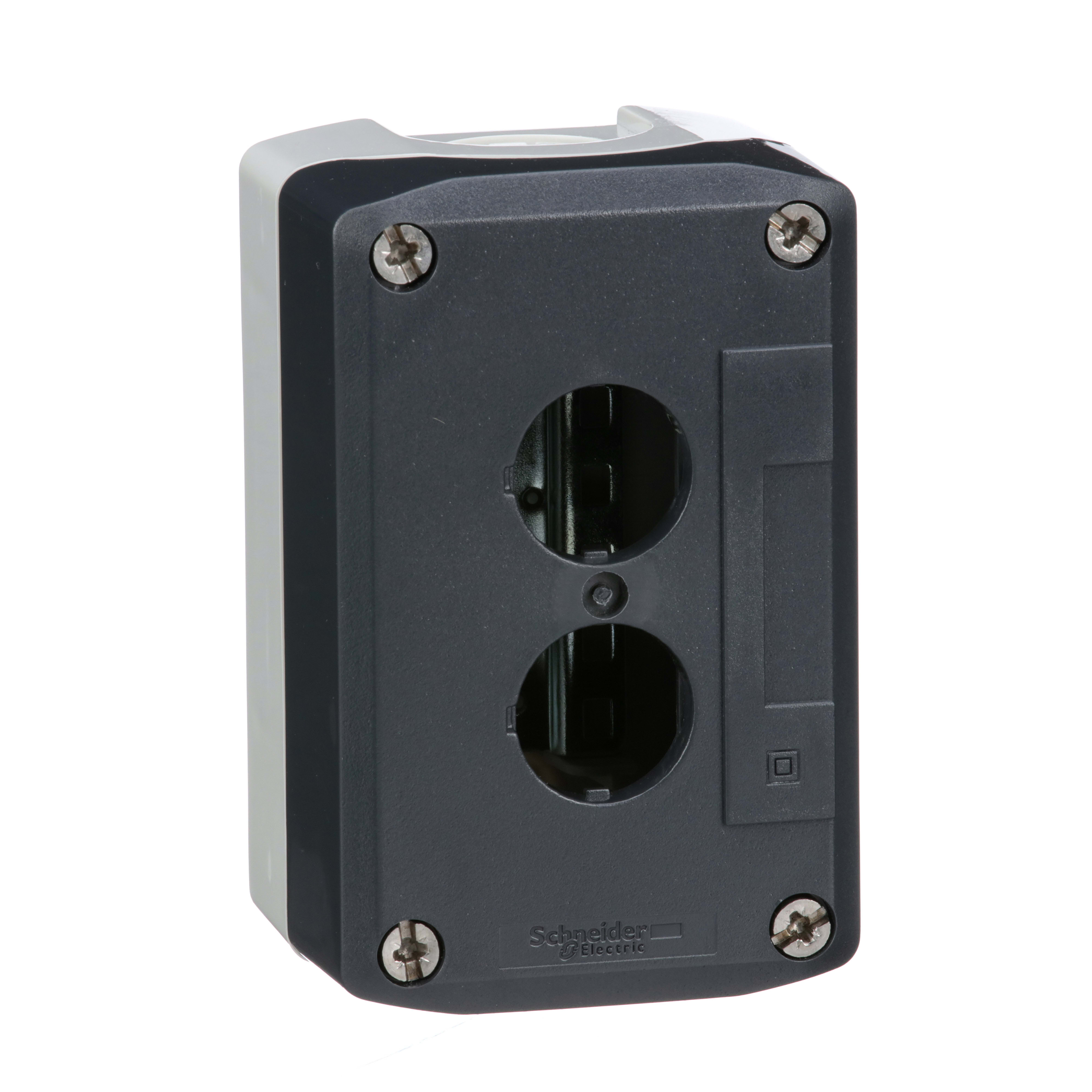 SCHNEIDER ELECTRIC - Pulsantiera vuota XAL-D - plastica - 2 fori