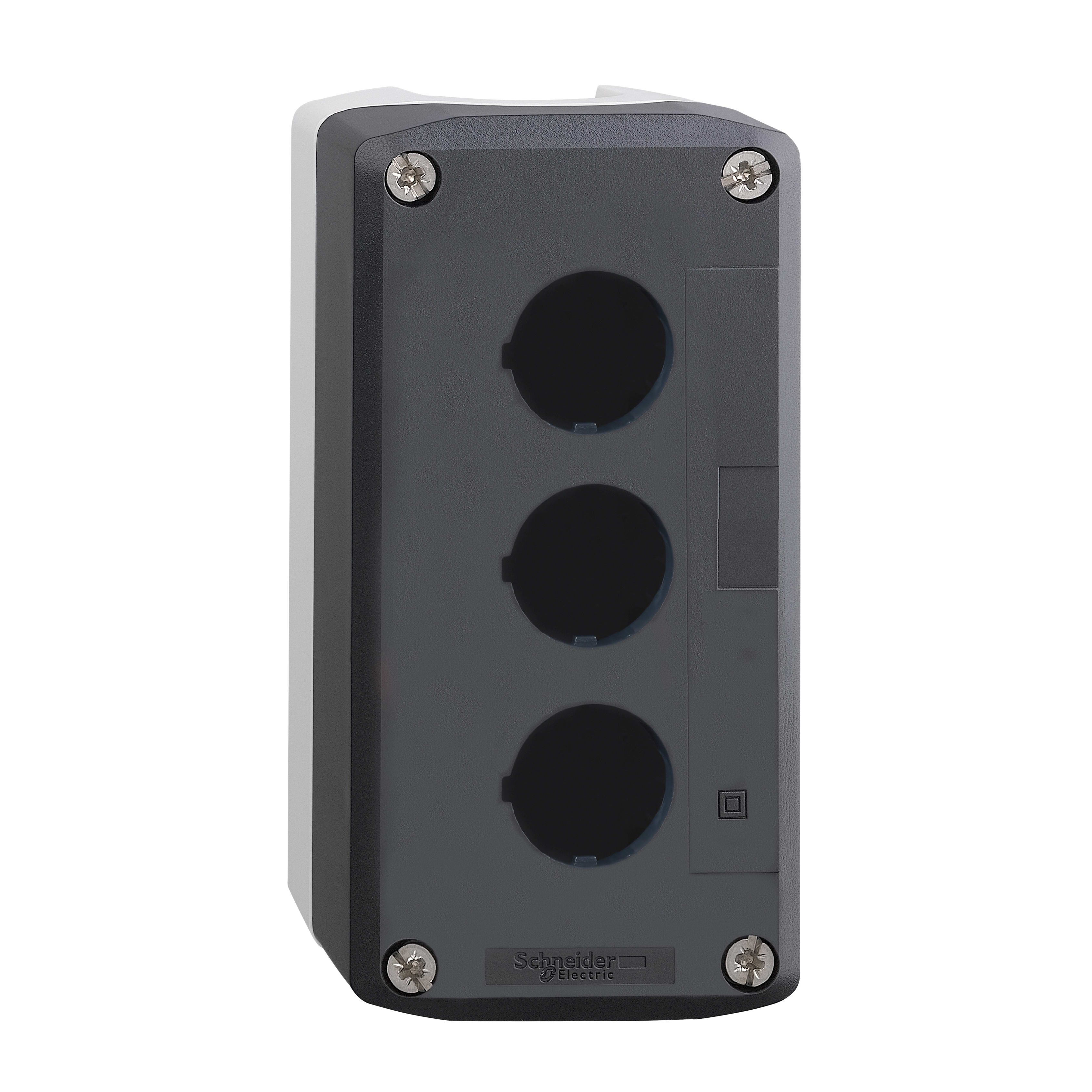 SCHNEIDER ELECTRIC - Pulsantiera vuota XAL-D - plastica - 3 fori