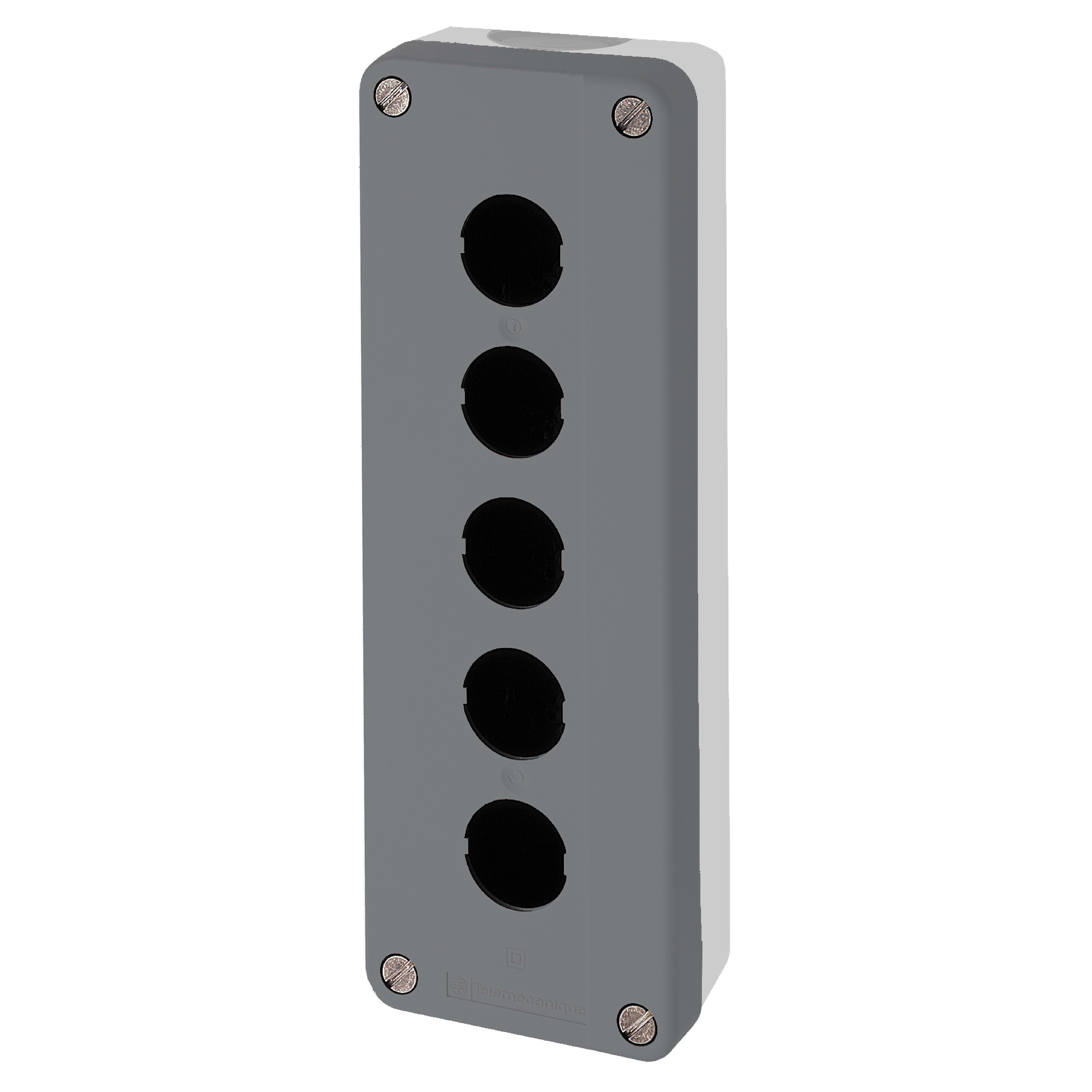 SCHNEIDER ELECTRIC - Pulsantiera vuota XAL-D - plastica - 5 fori