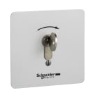 SCHNEIDER ELECTRIC - Pulsantiera inviolabile, a chiave, 2 posizioni con ritorno da destra a sinistra, estrazione a sinistra, con frecce