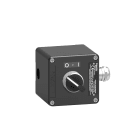 SCHNEIDER ELECTRIC - Pulsantiera - XAW-F - metallo - 1 NO + 1 NC - nero - avvio-arresto